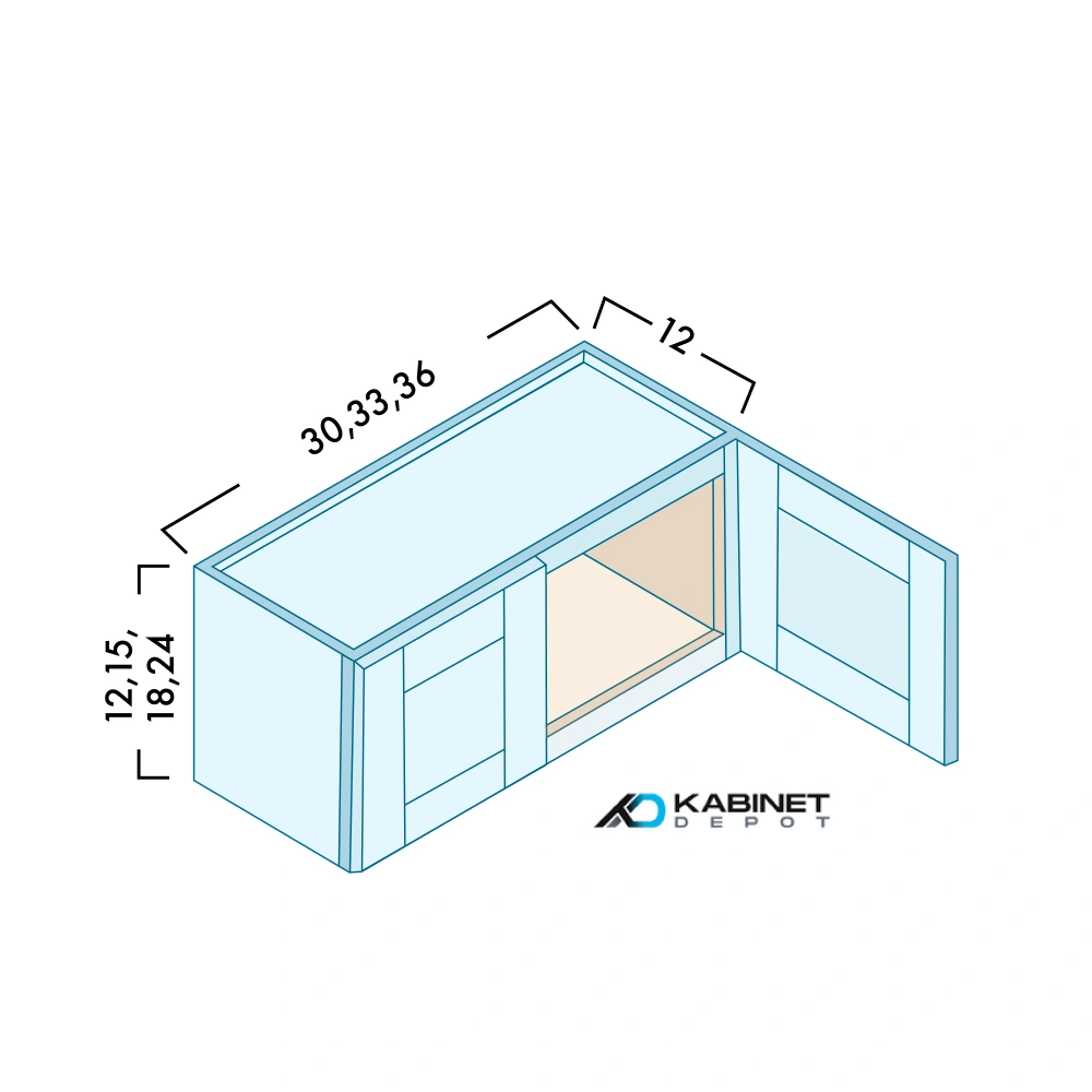 Bridge Wall Cabinets diagram