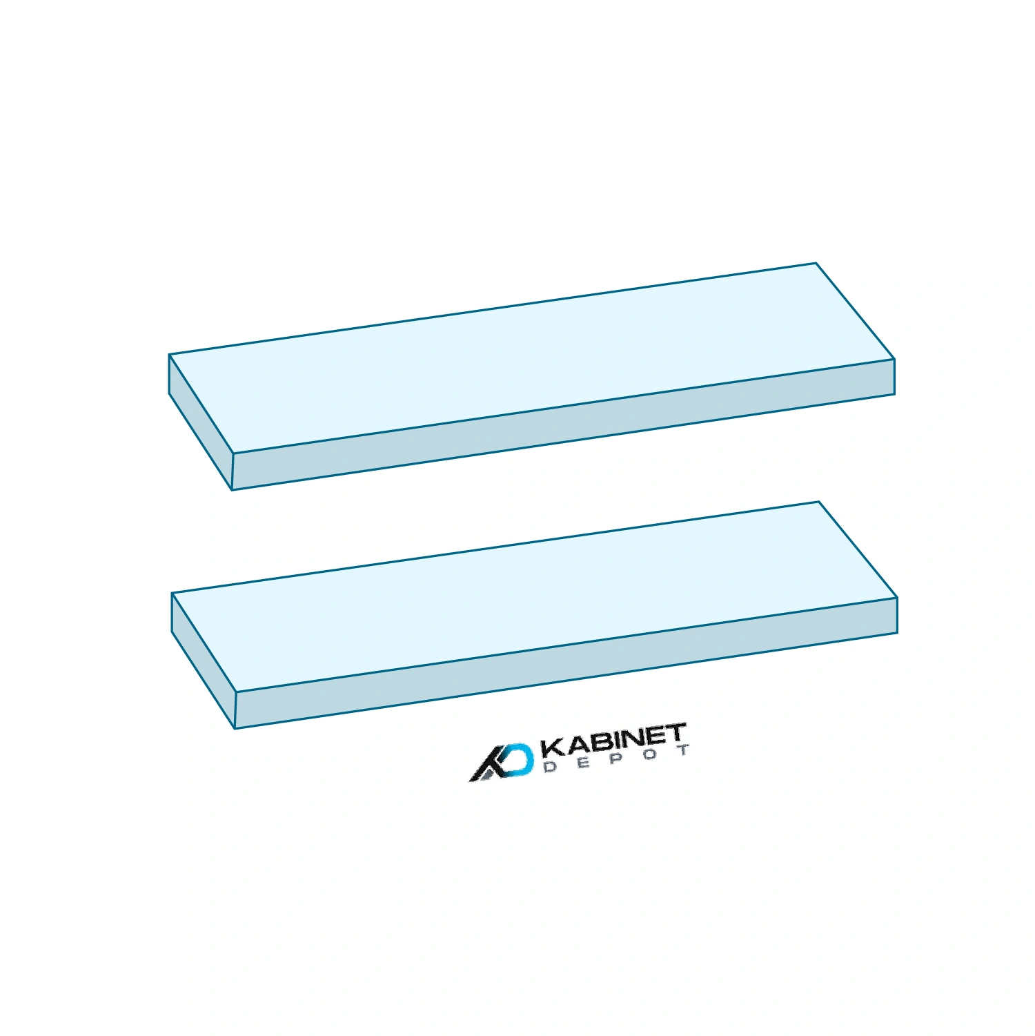 Floating Wall Shelf diagram