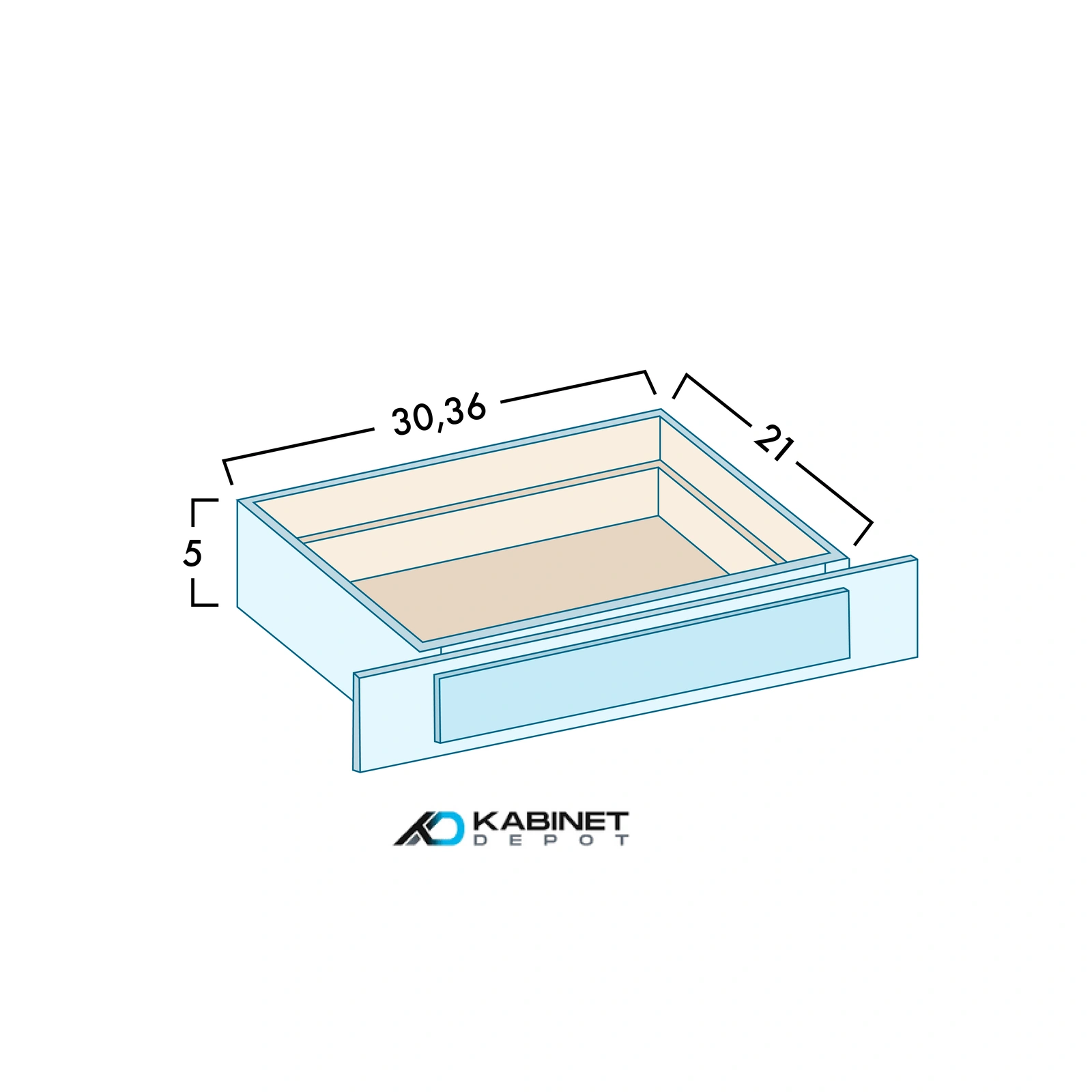Knee Drawer diagram