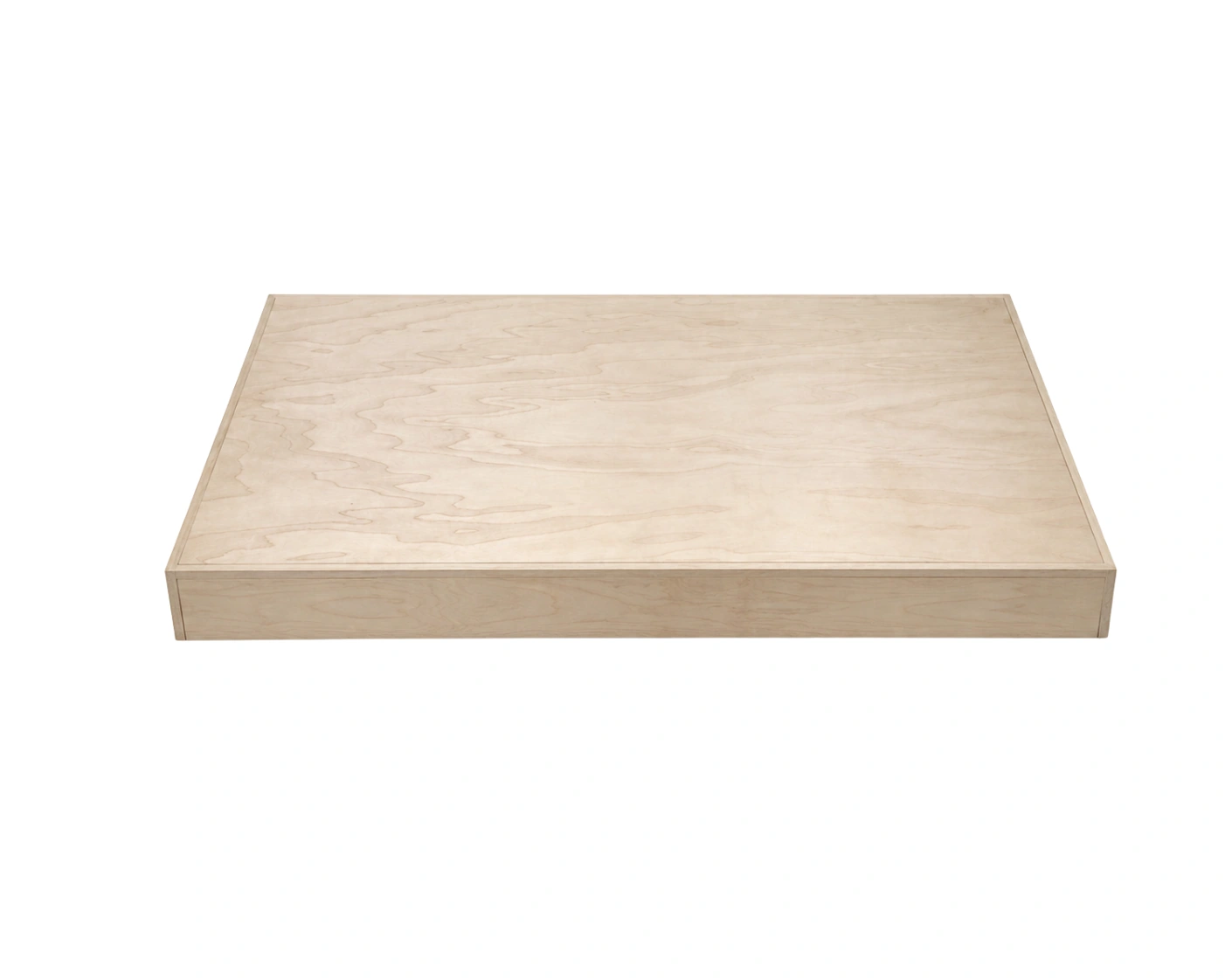 Maple Floating Wall Shelf - diagram