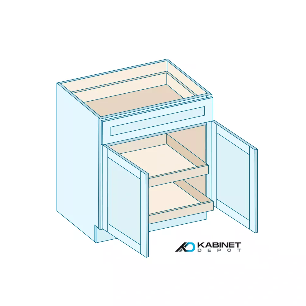 Roll Out Tray - diagram