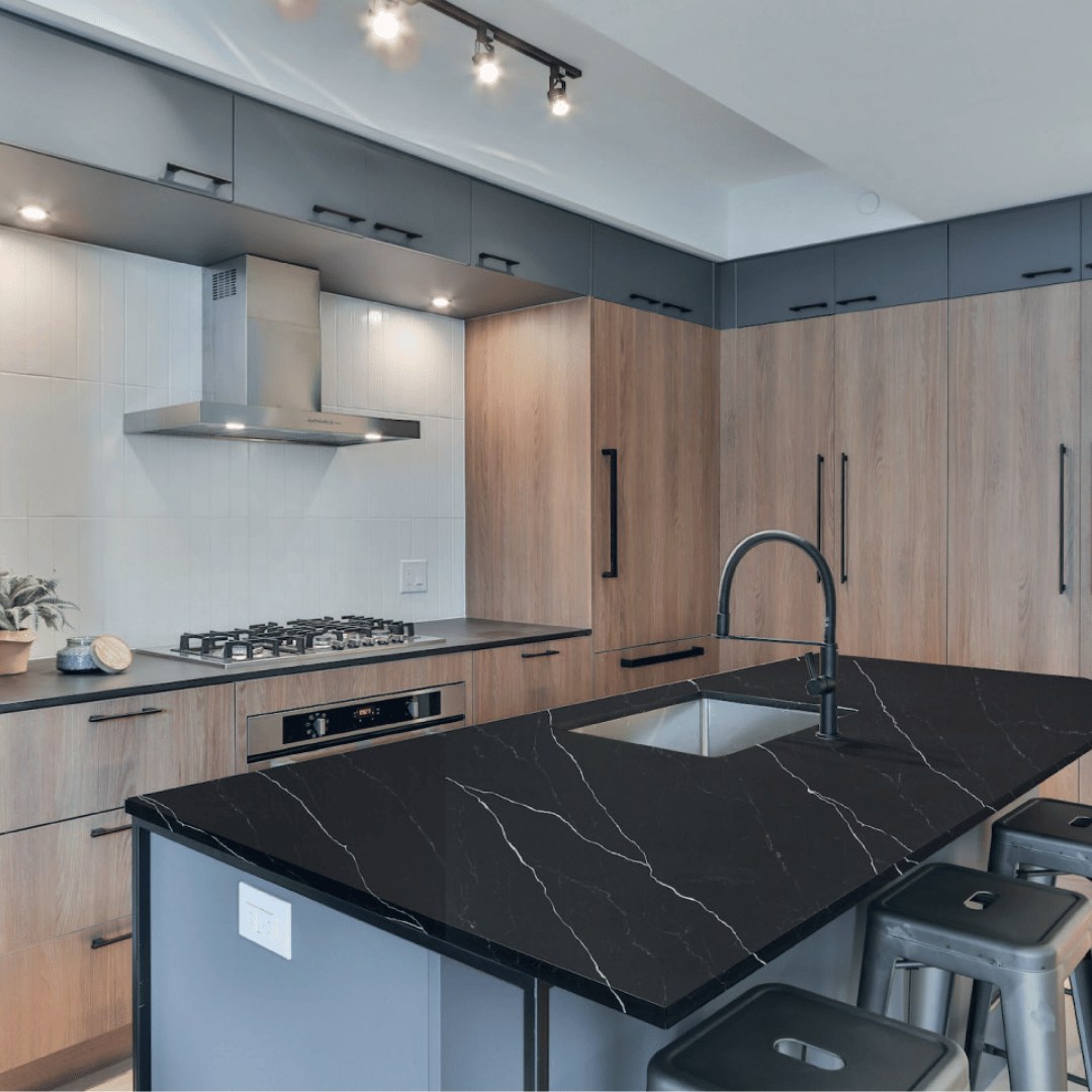 Calacatta BlackSea (Continued) 2cm Quartz quartz surface