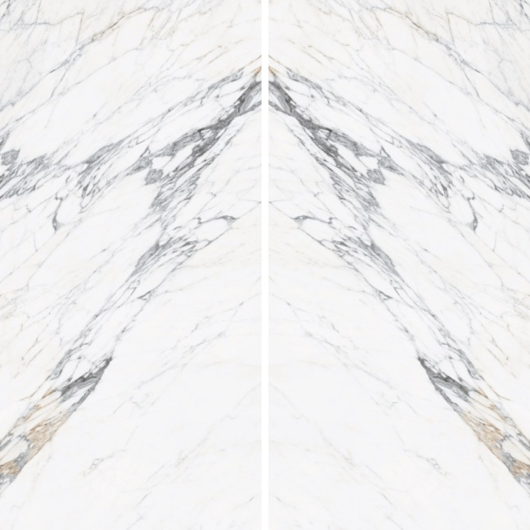 STATURIO MEGIA POLISHED BOOKMATCH- 9 MM - A porcelain surface